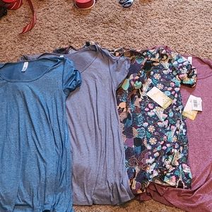 Lot of 5 Lularoe Perfect tees Clearance sale
